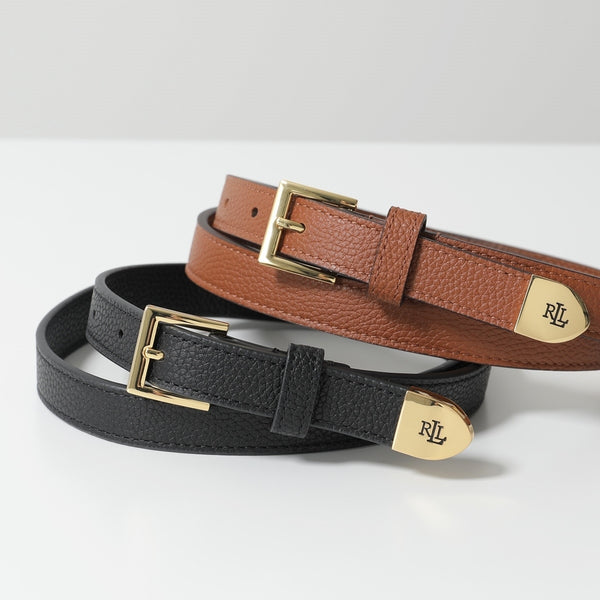 Lauren Ralph Lauren ナローベルト 412912036 レザー